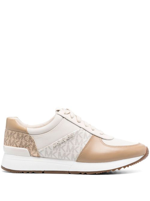 Allie low-top leather sneakers - Neutrals