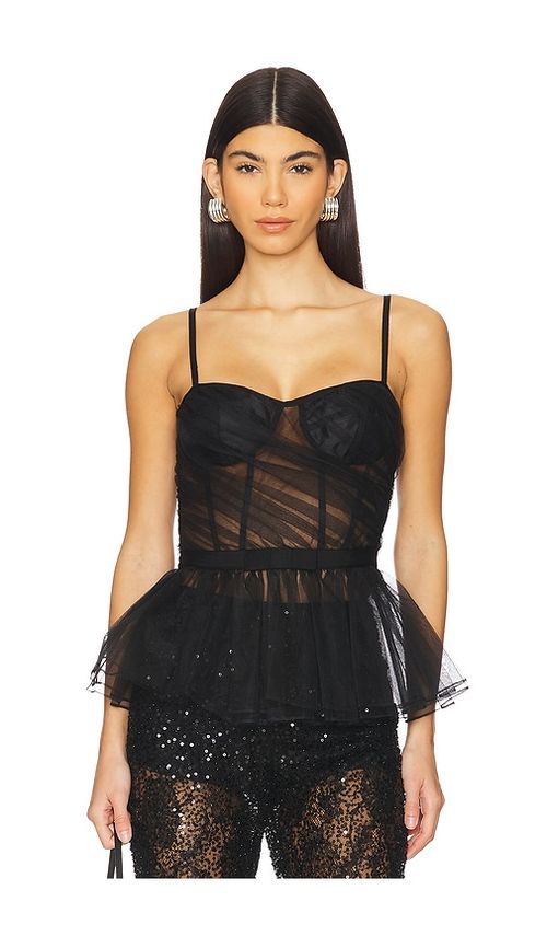 AKNVAS Rina Top in Black