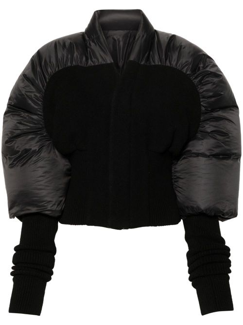 Duvetina jacket - Black