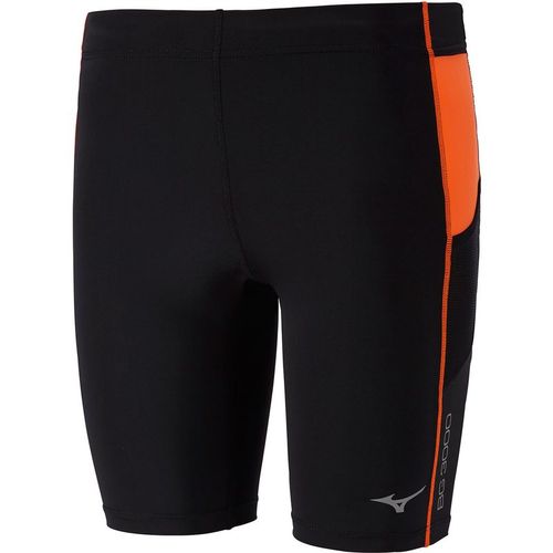 Mizuno Mid Mens Black Tights - X-Large