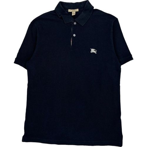 Burberry Brit Polo Shirt - Medium Navy Cotton