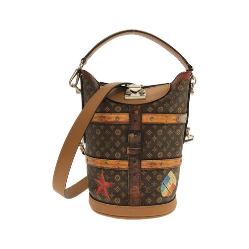 Louis Vuitton Marron Coated Canvas Handbag Pre-Owned