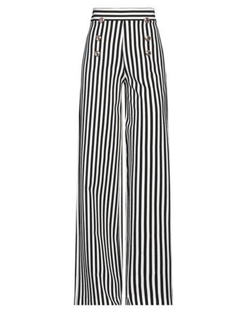 Woman Pants Black Size 4 Viscose, Polyamide, Elastane, Polyester