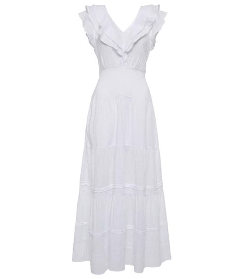 Della cotton midi dress