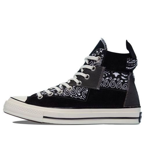 Paisley Print Chuck Taylor All Star 1970s Sneakers Black/White