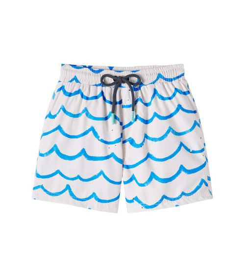 Printed swim trunks
