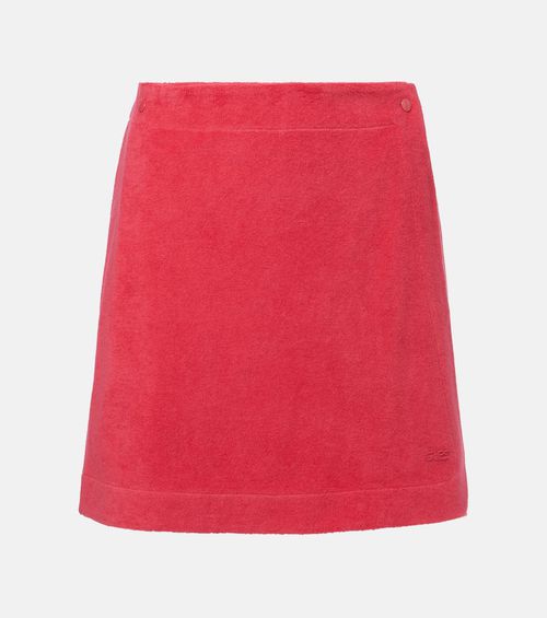 Spa cotton terry beach cover-up