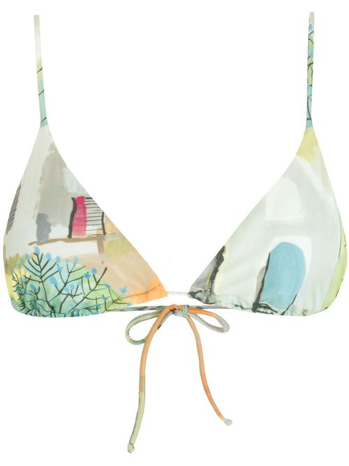 Triangle bikini top - Neutrals