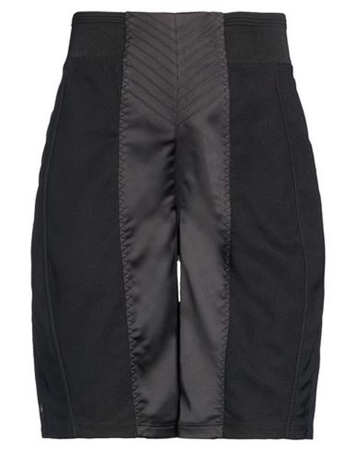 Woman Shorts & Bermuda Shorts Black Size 0 Polyester, Elastane