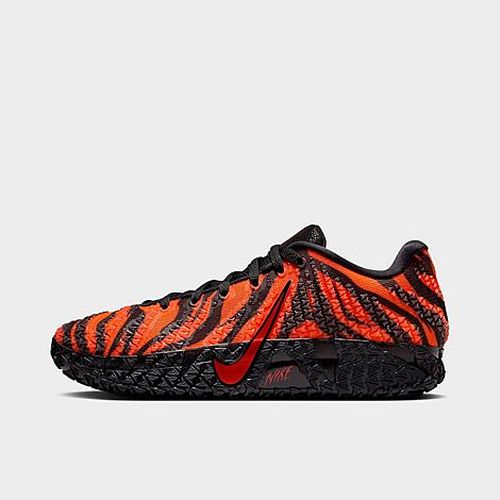 Men's Ja 3 Basketball Shoes in Safety Orange/Black/University Red