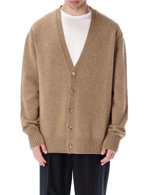 Brown V Neck Cardigan