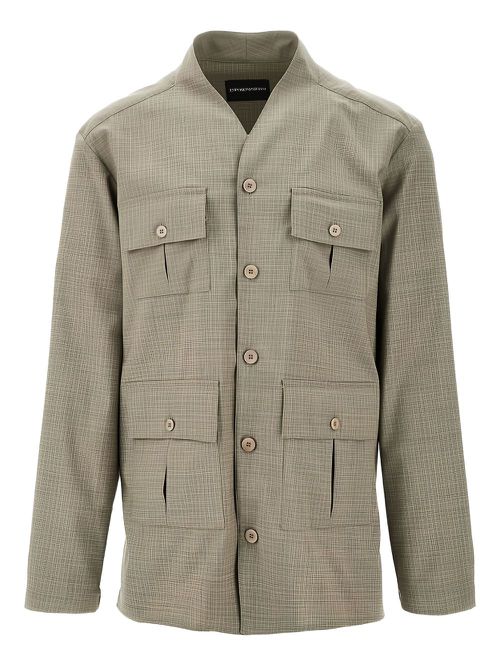 Button-up jacket - Grey