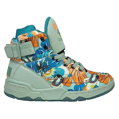 Ewing Athletics 33 Hi Ace Ventura 25th Anniversary by Mache – Vibrant Pattern, Special Edition, Retro Style, Custom Packaging;