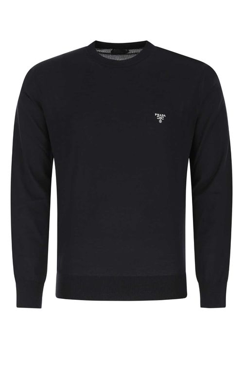 Midnight Blue Wool Sweater