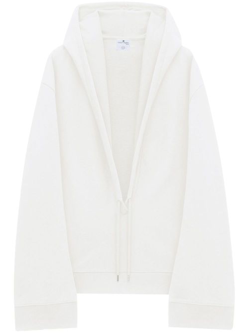 Hyperbole cotton hoodie - White