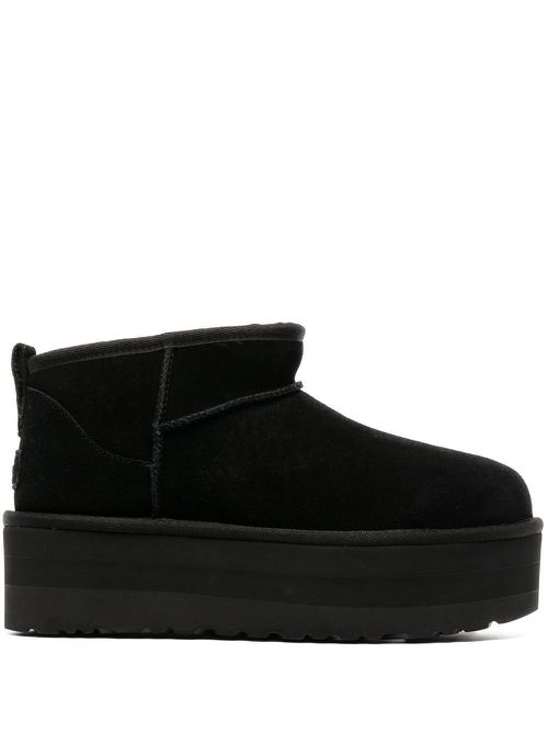 Classic Ultra Mini platform boots - Black