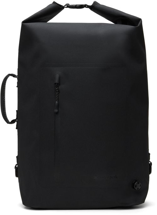 Snow Peak Black 4Way Dry Medium Backpack
