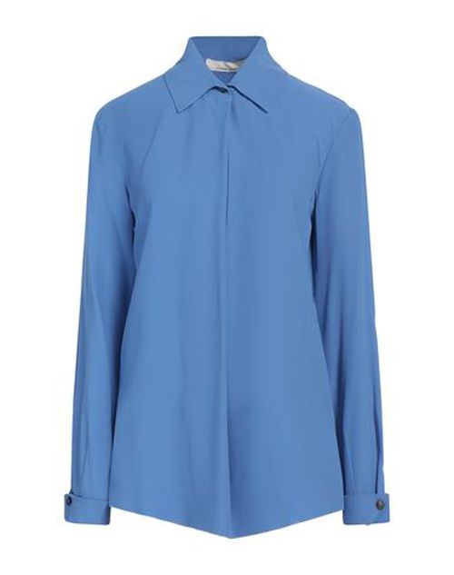 Liviana Conti Woman Top Pastel blue Size 10 Viscose, Acetate