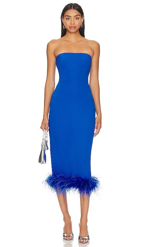 Amanda Uprichard X Revolve Simpson Dress in Royal. - XS also in S