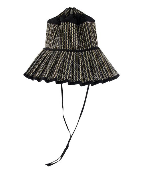 Island Capri hat - MELB BLACK