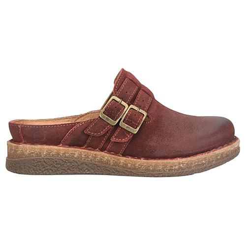 Born Cort Suede Comfort Clog - Tan