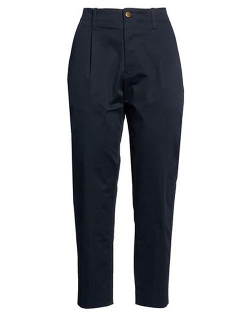 Woman Pants Midnight blue Size 8 Cotton, Elastane