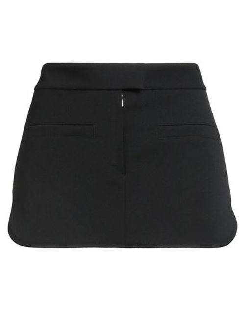 Courrèges Woman Mini skirt Black Size 4 Polyester, Acetate