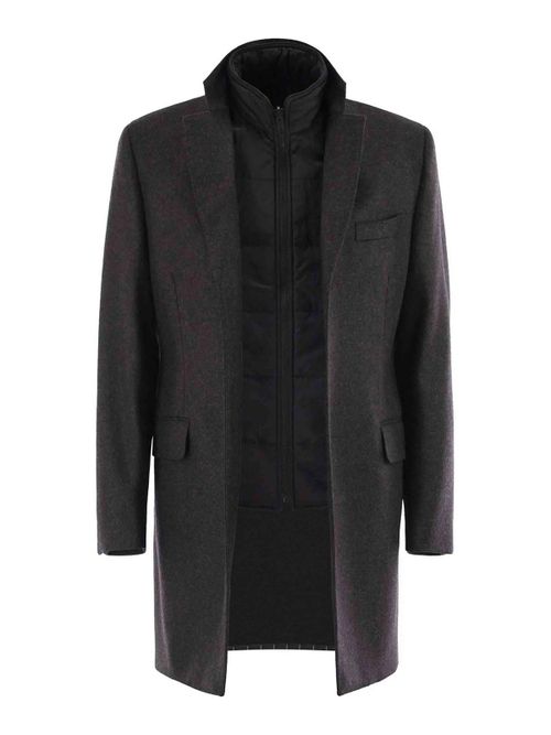 Double -breasted coat