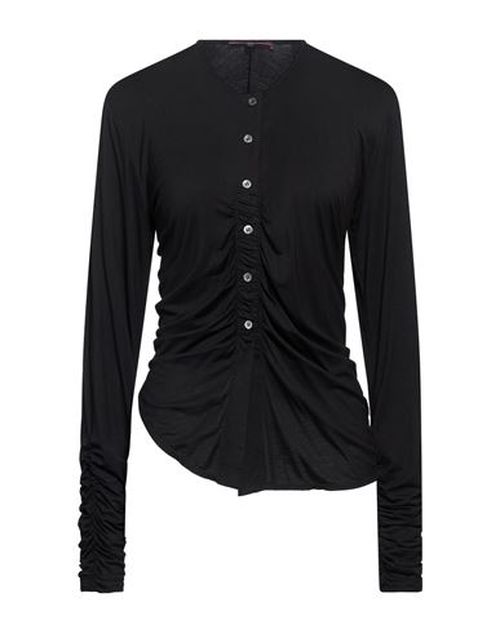 Tech Woman Shirt Black Size 10 Wool, Viscose, Polyamide, Cashmere