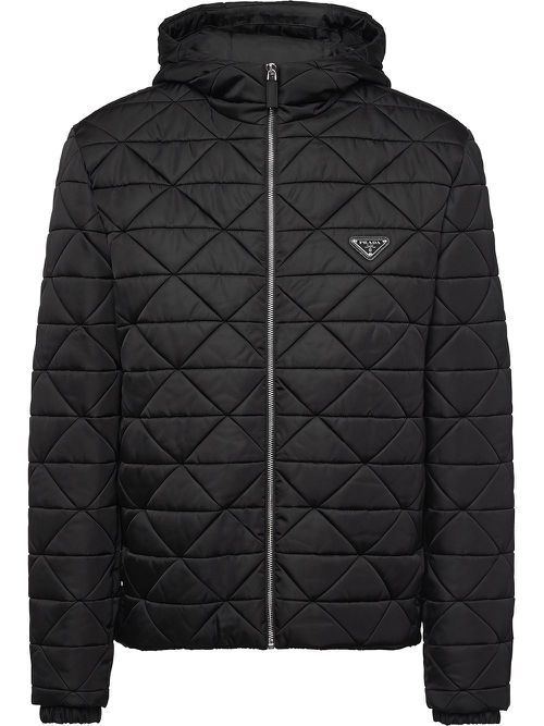 Re-Nylon blouson jacket - Black