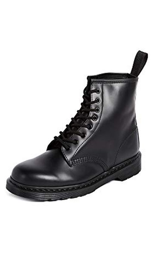 Dr. Martens Unisex 1460 Mono Smooth Leather 8 Eye Boot