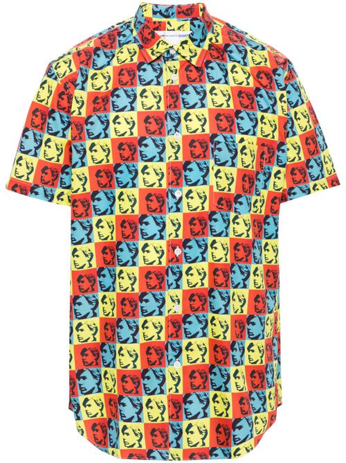 X Andy Warhol cotton shirt - Red