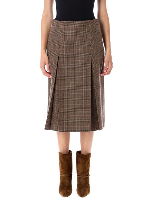 Wool and Cashmere Midi Skirt Size 36