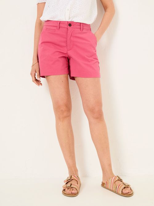 FatFace Padstow Dark Pink Chino Shorts