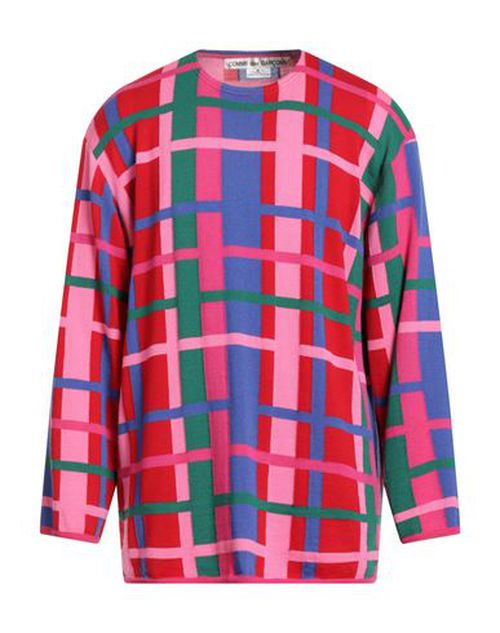 Comme Des Garçons Man Sweater Pink Size S Wool, Acrylic