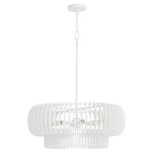 Studio White Pendant from the Harrelson Collection