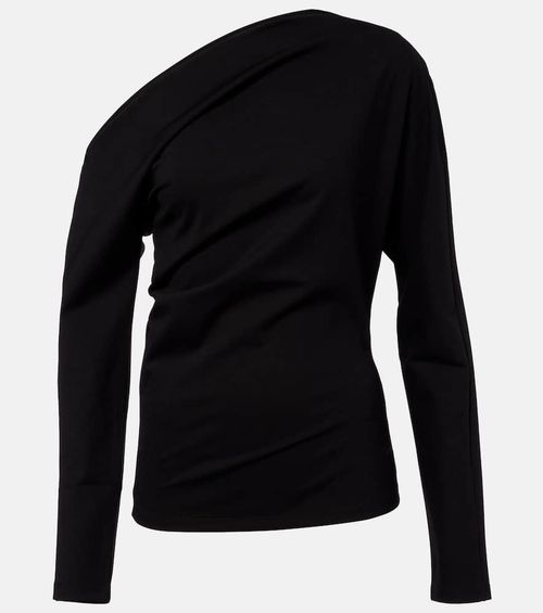 Róhe Draped one-shoulder top