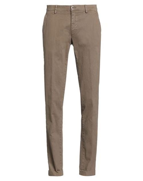 Man Pants Brown Size 28 Cotton, Elastane