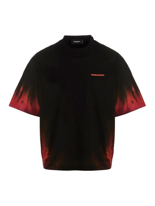 T-shirt d2 flame drop