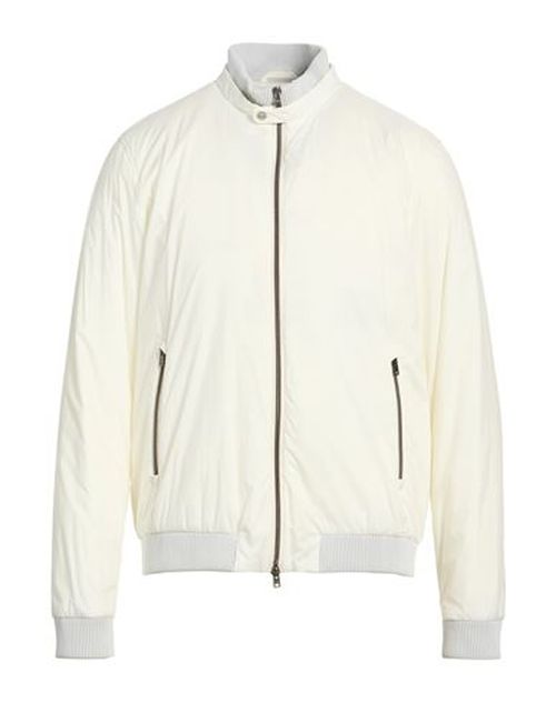 Man Jacket White Size 42 Polyamide, Polyurethane