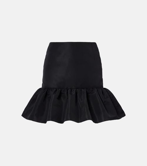 Flared miniskirt