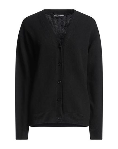 Gianpiero X Woman Cardigan Black Size 4 Virgin Wool, Polyurethane, Polyester