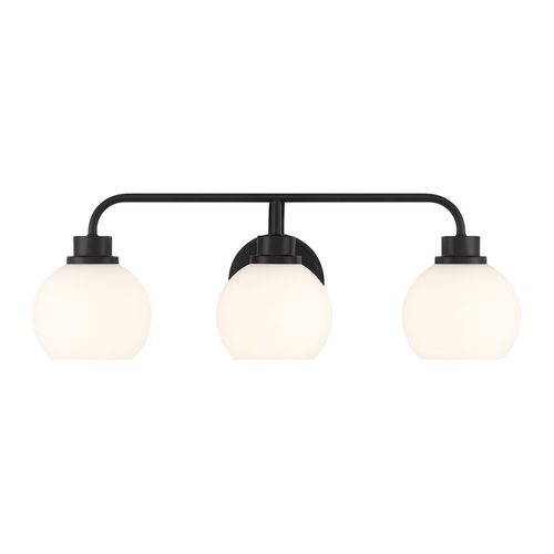 Bathroom Vanity Light in Matte Black