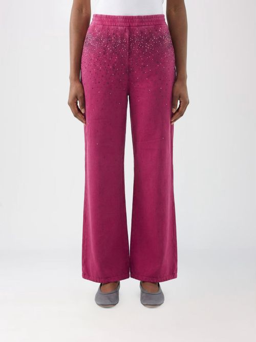 Pants Woman color Fuchsia