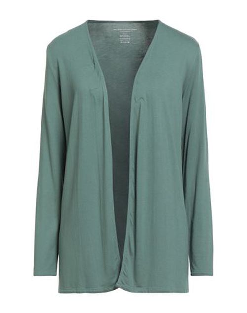Woman Cardigan Green Size 1 Viscose, Elastane