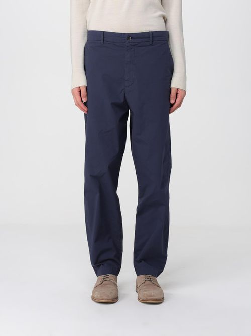 Pants Men color Blue