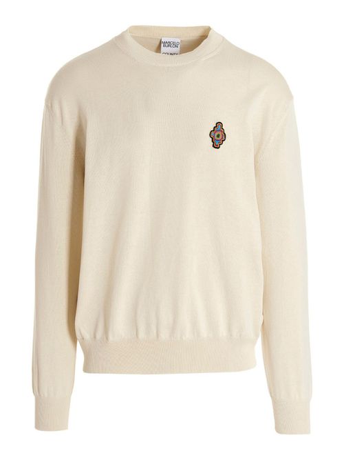 Sunset Cross sweater with front logo