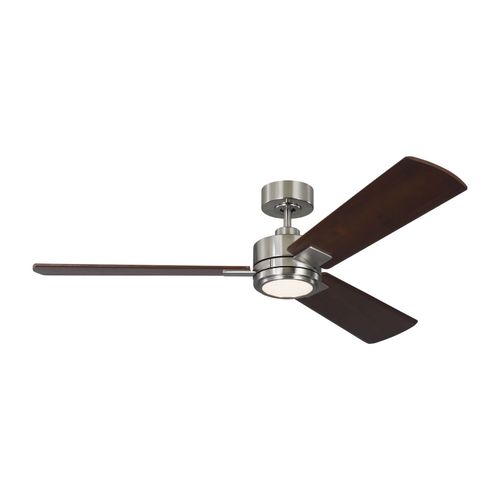 Brushed Steel 56"Ceiling Fan from the Harris Collection