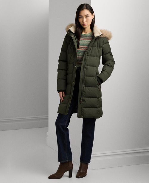 Women's Faux-Fur Hooded Puffer Coat - Litchfield