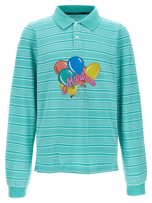 Logo Print Shirt Polo